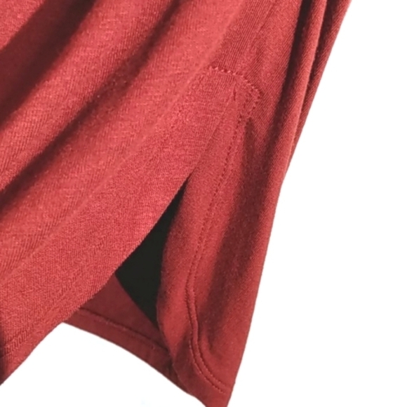 BANANA REPUBLIC NWT DRAPED V-NECK MIDI DRESS SIZE LARGE PETITE - Picture 7 of 12